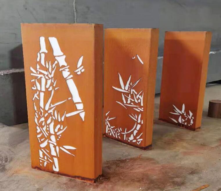 南皮锈钢板灯箱